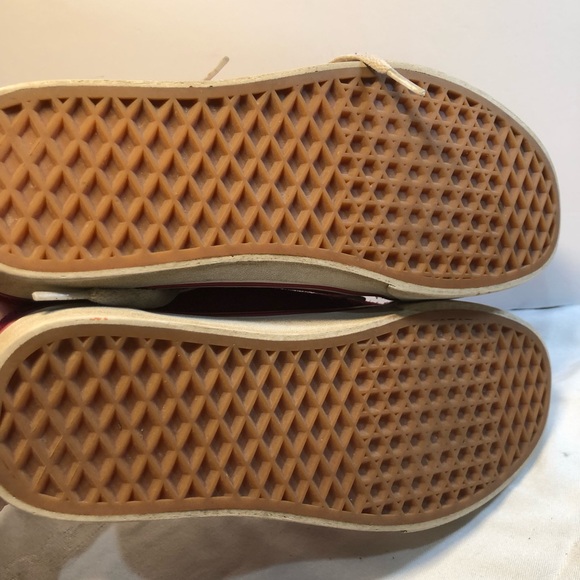 Vans Unisex old School suede Burgundy Ward Low Top Lace-Up Skateboard Shoe W 9.5 - Picture 9 of 13